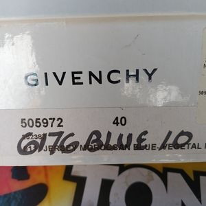 Givenchy blue shoes